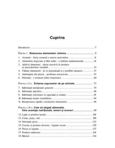 Alimentele. Adevăr şi impostură