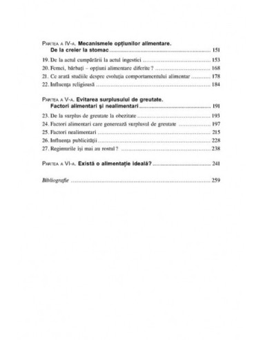 Alimentele. Adevăr şi impostură