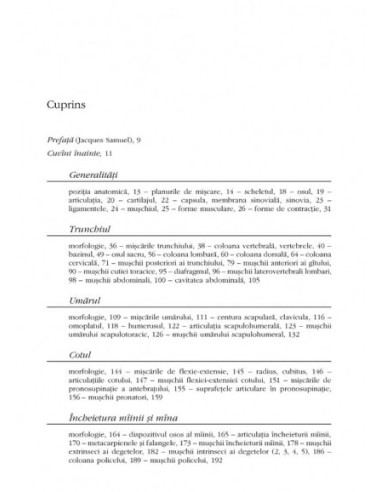 Anatomie pentru mişcare. 