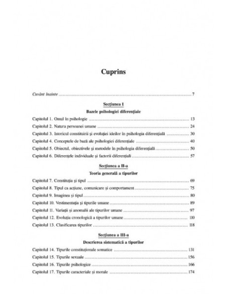 Tratat de psihologie diferențială