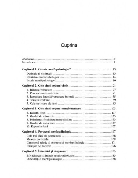 Morfopsihologie. Chipul, oglinda personalităţii