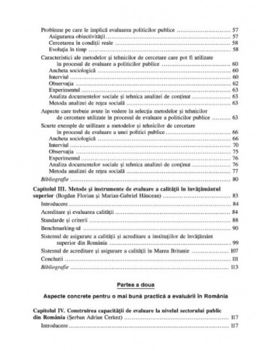 Evaluarea programelor şi politicilor...
