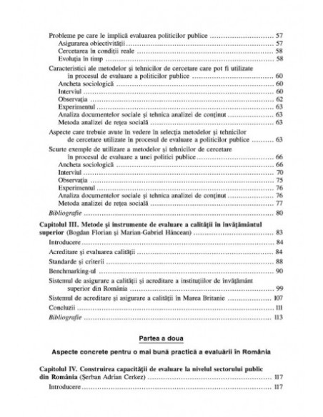 Evaluarea programelor şi politicilor publice