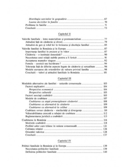 Introducere în sociologia familiei. Familia românească în societatea contemporană
