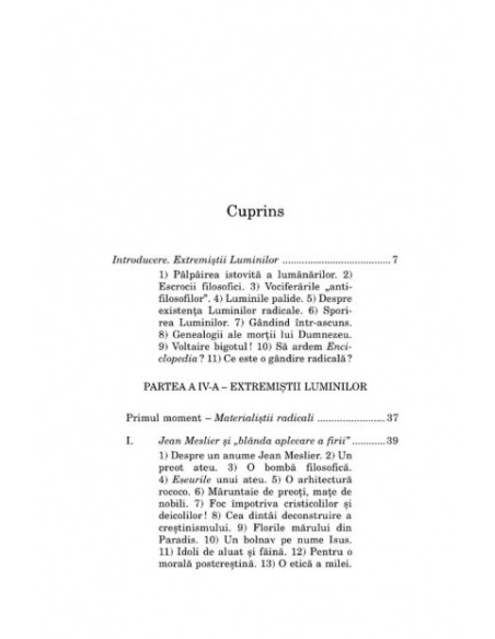 O contraistorie a filosofiei. Vol. IV: Extremiştii Luminilor