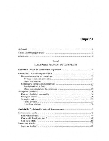 Planul de comunicare. Cum să-ţi...