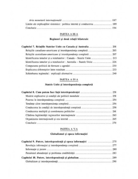 Putere și interdependență