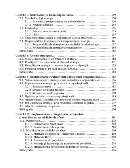 Management strategic în turism. Concepte și studii de caz