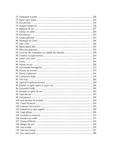 Cele mai frumoase basme spaniole