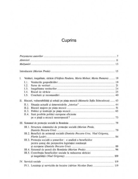Riscuri și inechități sociale în Romania. Raportul Comisiei Prezidențiale pentru Analiza Riscurilor Sociale și Demografice