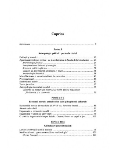 Introducere în antropologia politică Introducere în antropologia politică