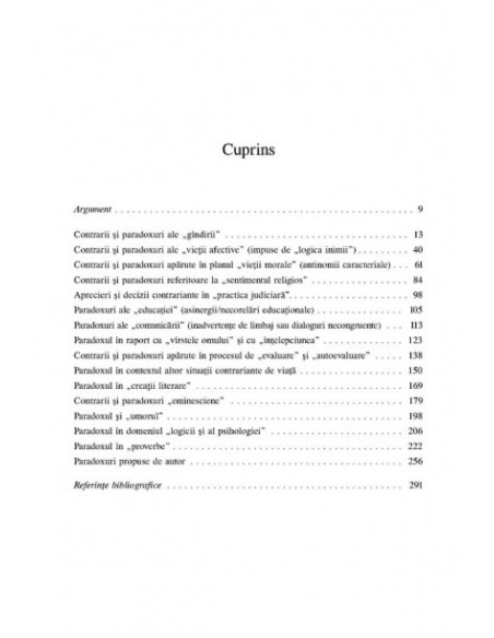 Din psihologia contrariilor și a paradoxurilor