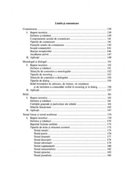 Receptarea textului. Noțiuni de teorie literară, limbă și comunicare