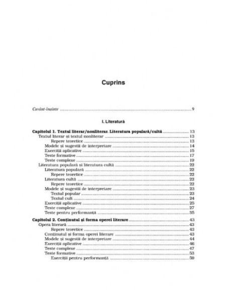 Limba și literatura română de la competență la performanță