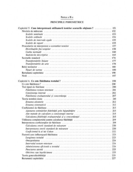 Fundamentele testării psihologice. O abordare practică