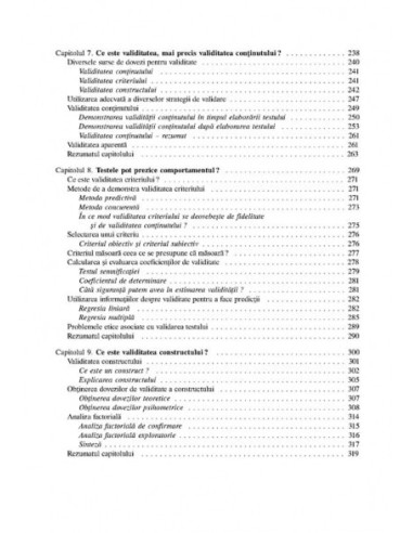 Fundamentele testării psihologice. O...