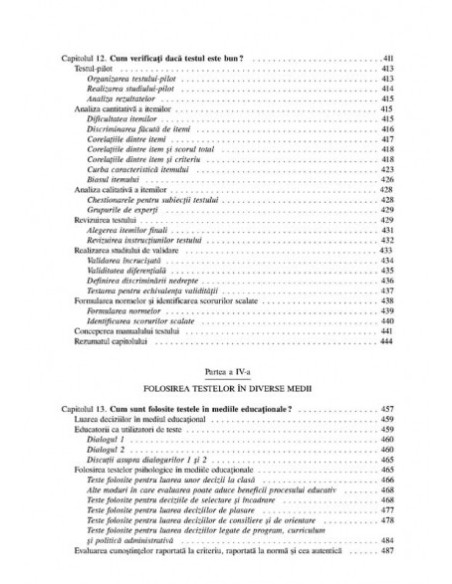 Fundamentele testării psihologice. O abordare practică