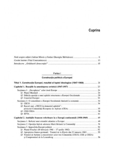 Curs de instituţii europene