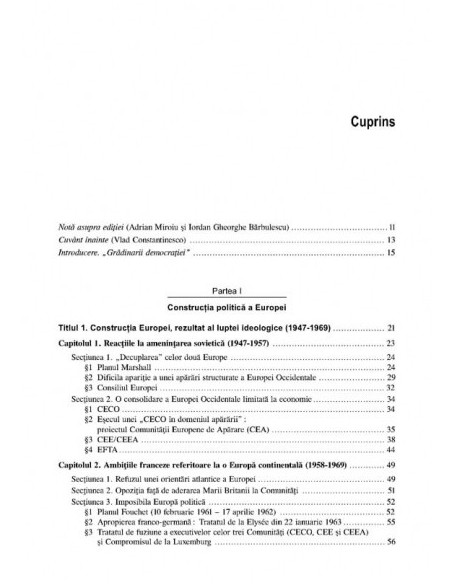 Curs de instituţii europene