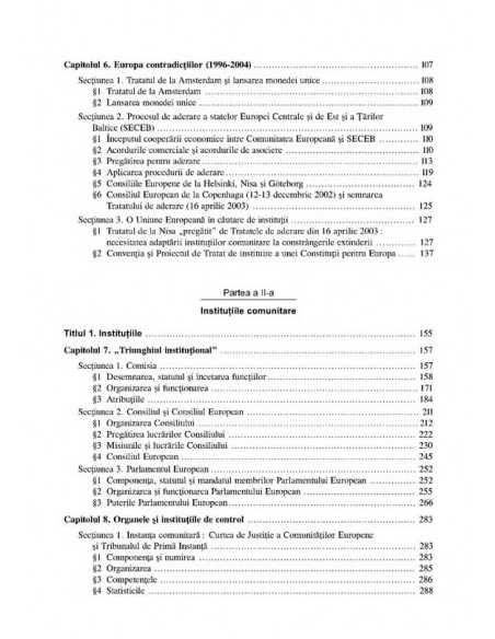 Curs de instituţii europene