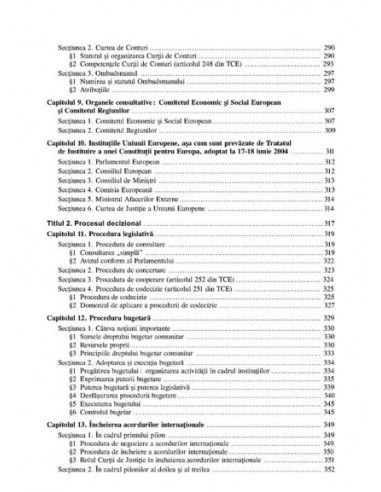 Curs de instituţii europene