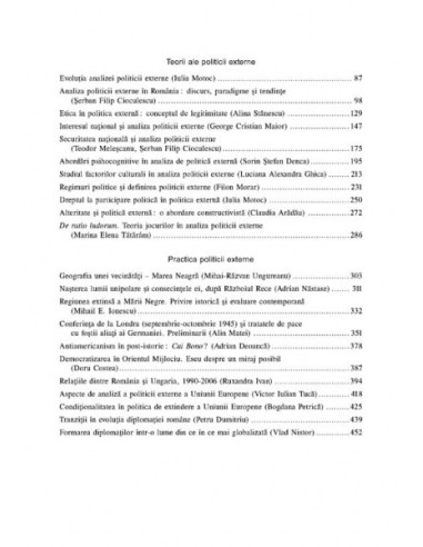 Manual de analiză a politicii externe