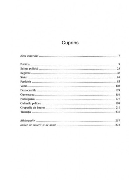 Introducere în ştiinţa politică