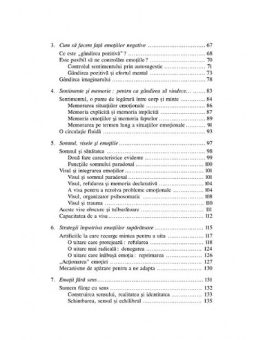 Emoţiile pozitive, emoţiile negative...