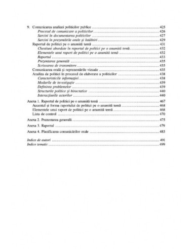 Analiza politicilor publice. O...