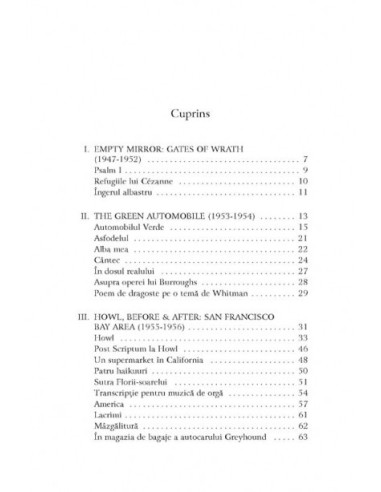 Howl şi alte poeme. Antologie 1947-1997