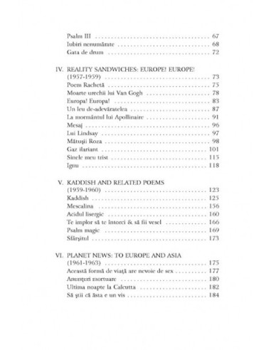 Howl şi alte poeme. Antologie 1947-1997