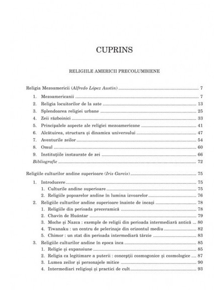 Istoria religiilor. Vol. V: Religiile Americii precolumbiene și ale populațiilor indigene