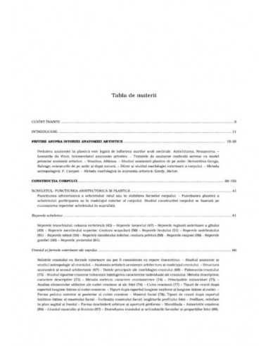 Anatomie artistică (I)