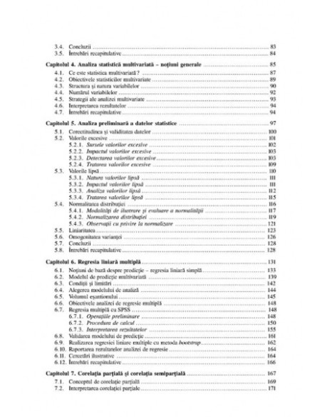 Statistici multivariate aplicate în psihologie