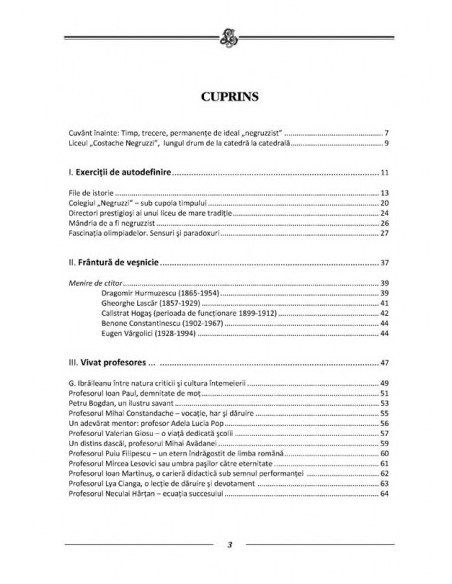 Destinul Colegiului Costache Negruzzi. File de istorie și devenire 1895-2010