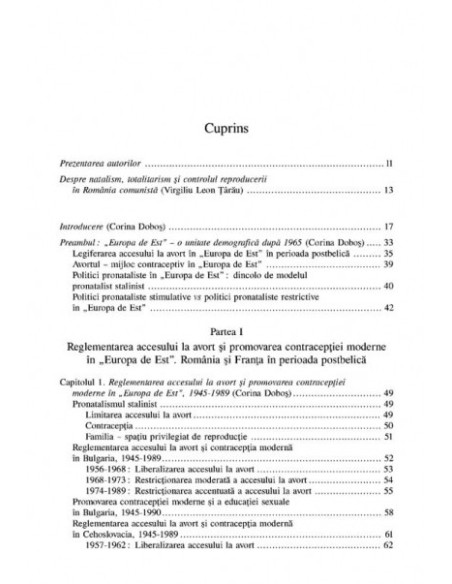 Politica pronatalistă a regimului Ceaușescu. Vol. I: O perspectivă comparativă