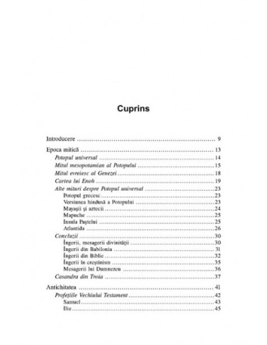 Mari profeții ale istoriei