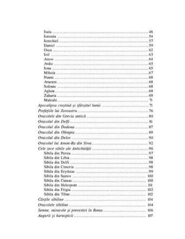 Mari profeții ale istoriei