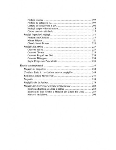 Mari profeții ale istoriei