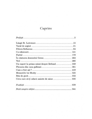 Filiera Bellarosa şi alte povestiri