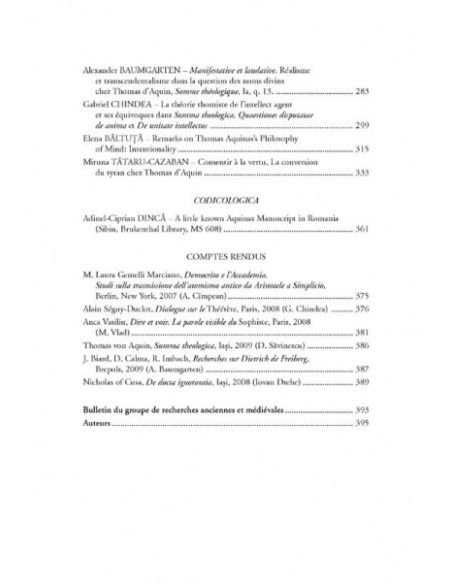 Chora. Revistă de studii antice şi medievale: filosofie, teologie, ştiinţe. Nr. 7-8/2009-2010