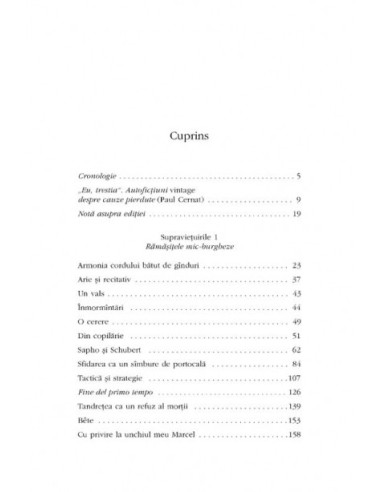 Opere IV. Supraviețuirile: 1....