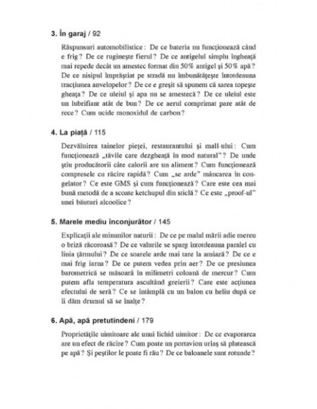 109 răspunsuri ştiinţifice la întrebări cotidiene.