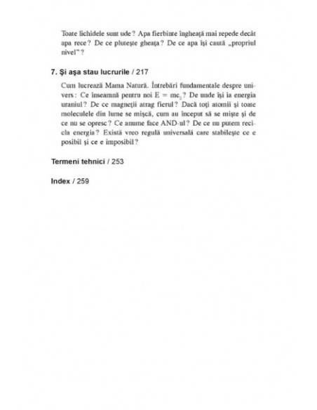 109 răspunsuri ştiinţifice la întrebări cotidiene.