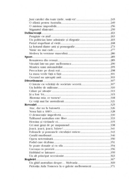 Destinația: Australia