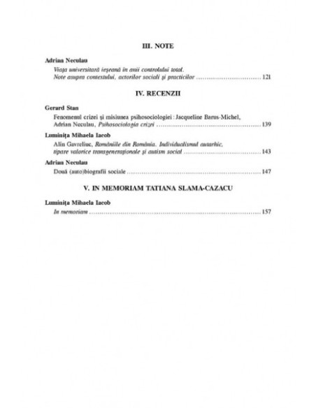 Psihologia Socială. Nr. 27/2011