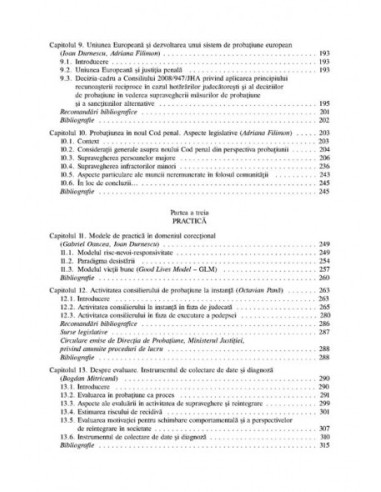 Probațiunea: teorii, legislație și...