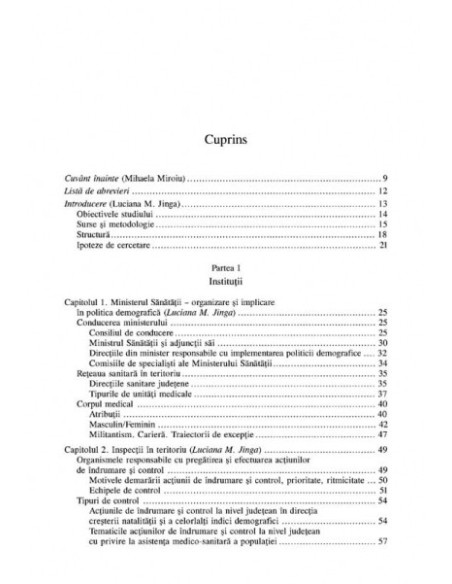 Politica pronatalistă a regimului Ceaușescu. Vol. II: Instituții și practici