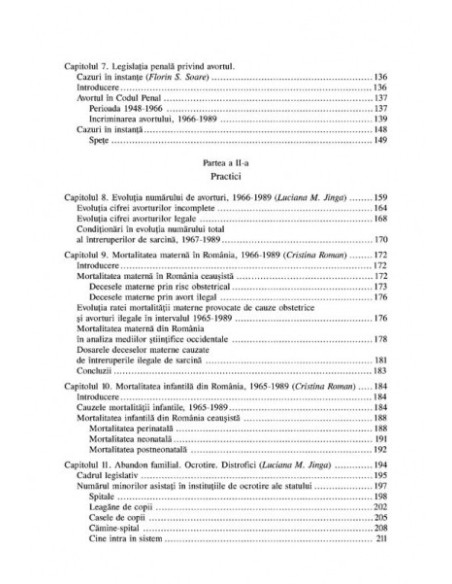 Politica pronatalistă a regimului Ceaușescu. Vol. II: Instituții și practici