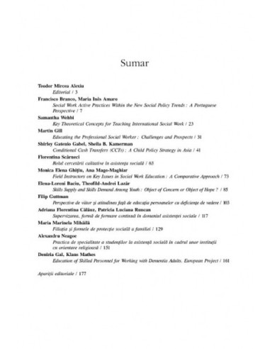 Revista de Asistență Socială. Nr. 4/2011